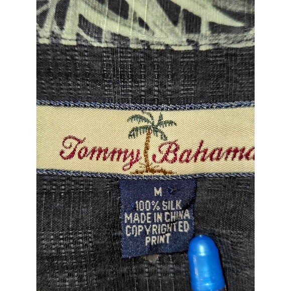 Tommy Bahama 100% Silk‎ Short Sleeve Shirt Button, Hawaiian, Kapalua Mens Medium - Picture 5 of 5